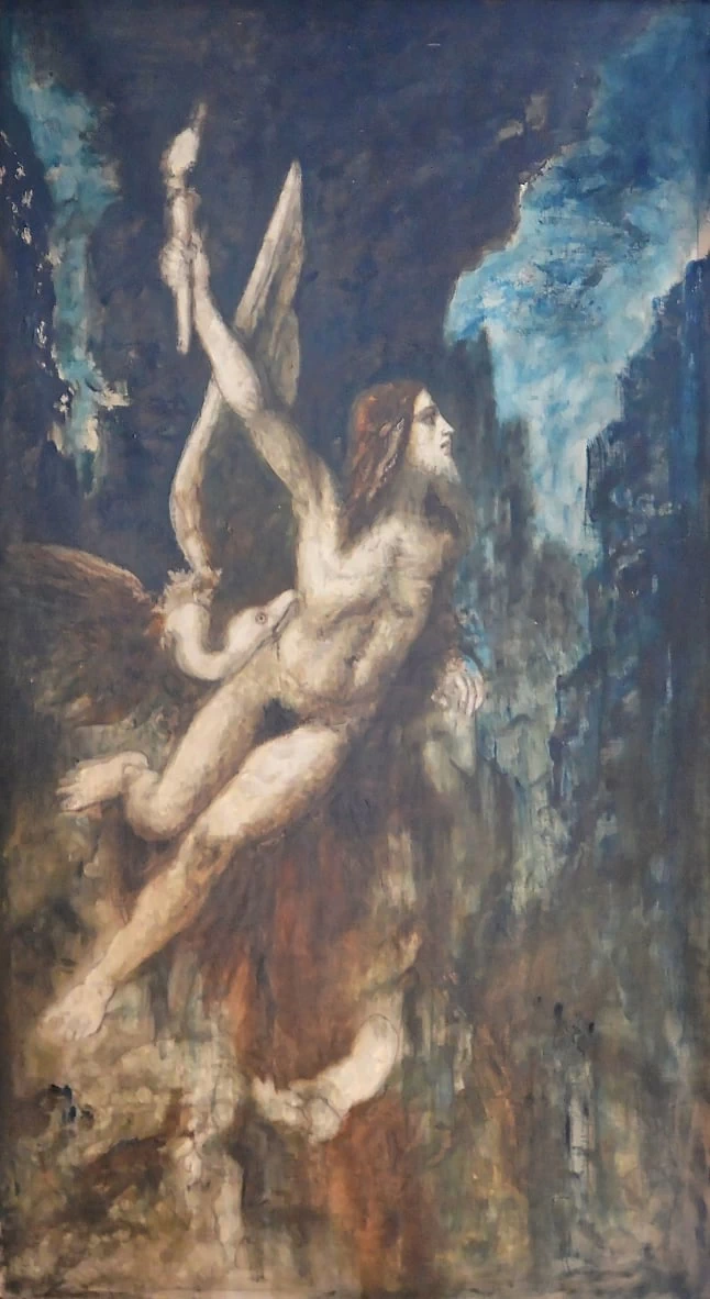 Poeta morto portato dal centauro - Musee Gustave Moreau, Paris